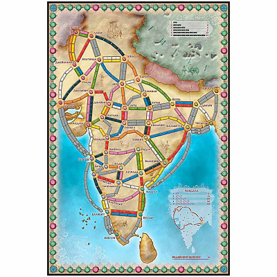 Настольная игра Ticket to Ride Индия и Швейцария дополнение Hobby World 915678 1